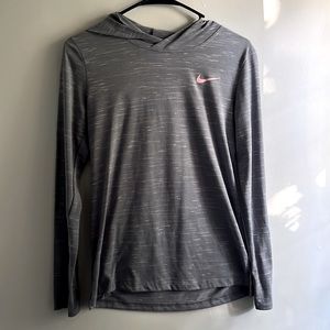 Light Wait hooded long sleeve Nike shirt